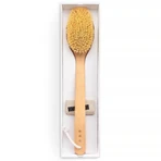 Hhuumm, droge massageborstel voor het lichaam, tampico fiber dubbel gebogen versie nr.6, 1 stuk.
