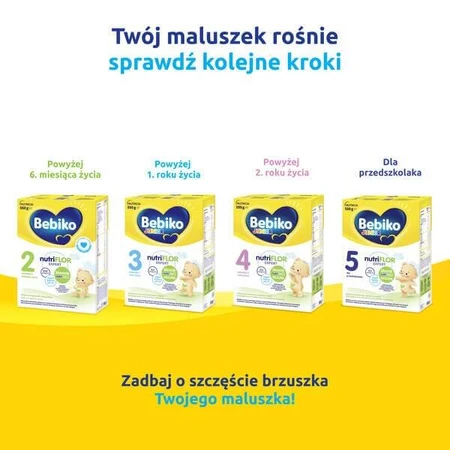 Bebiko 1 nutriFLOR Expert, infant milk for babies from birth, powder, 550 g