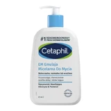 Cetaphil EM, emulsión micelar de lavado, 473 ml