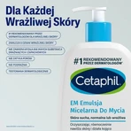 Cetaphil EM, micellar emulsion wash, 473 ml