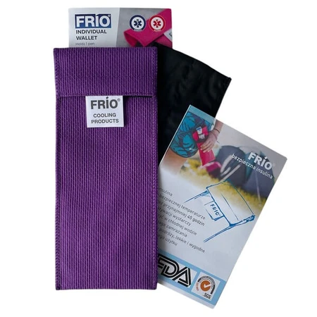 Frio, husă termică pentru pixuri, violet, 1 buc.