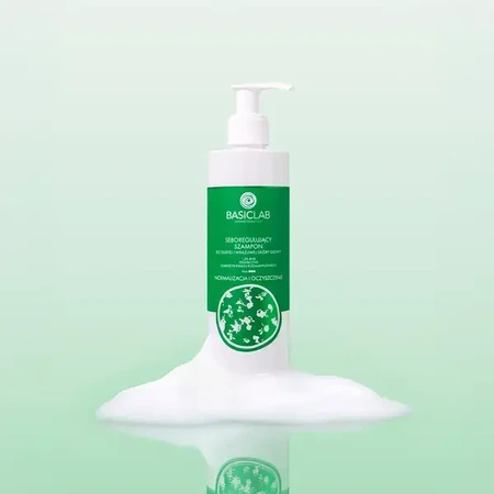 BasicLab Trichologis, seboregulating shampoo for oily and sensitive scalp, 300 ml