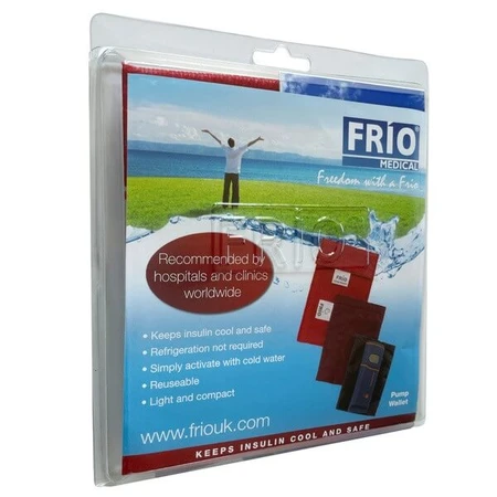 Frio Pump, thermische bewaarkoffer voor insulinepomp, rood, 1 st.