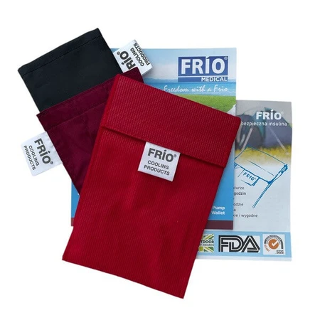 Frio Pump, thermische bewaarkoffer voor insulinepomp, rood, 1 st.