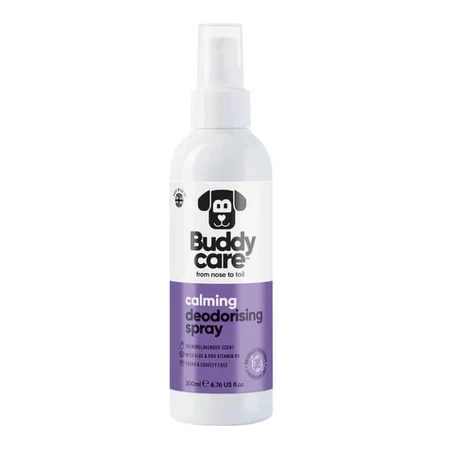 Buddycare, Desodorierungsspray für Hunde, beruhigender Lavendel, 200 ml