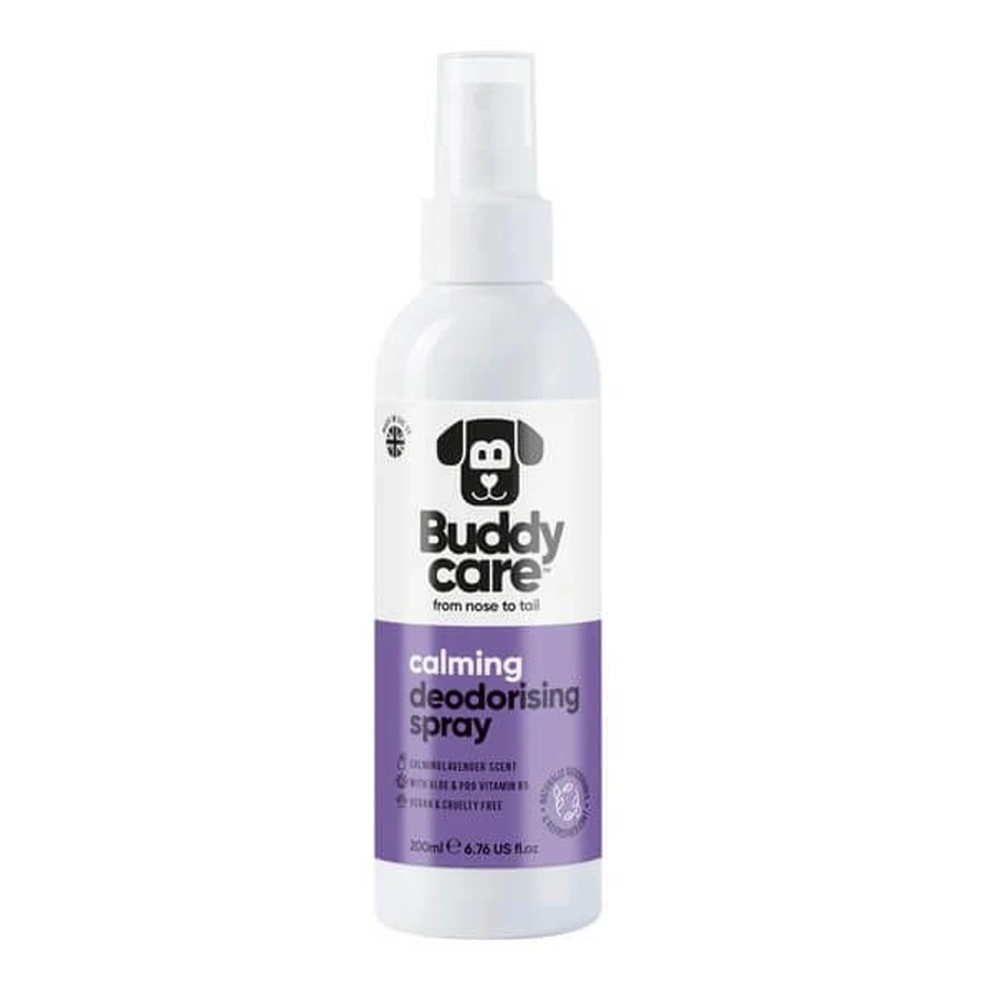 Buddycare, Desodorierungsspray für Hunde, beruhigender Lavendel, 200 ml