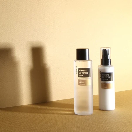 Coxir Péptidos EGF Intensivo, tónico hidratante y reafirmante con péptidos y EGF, 150 ml