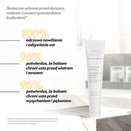 Bálsamo labial protector Eeny Meeny, UCA UVB SPF30, 15 g