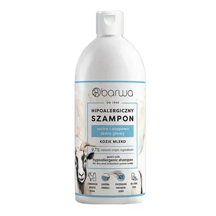 Barwa Hypoallergenic, șampon hipoalergenic, lapte de capră, 400 ml
