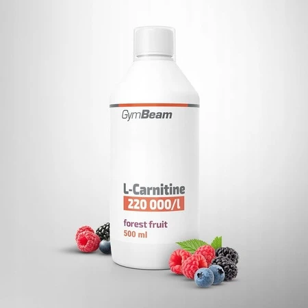 GymBeam L-Carnitine, vloeibaar, bosvruchtensmaak, 500 ml