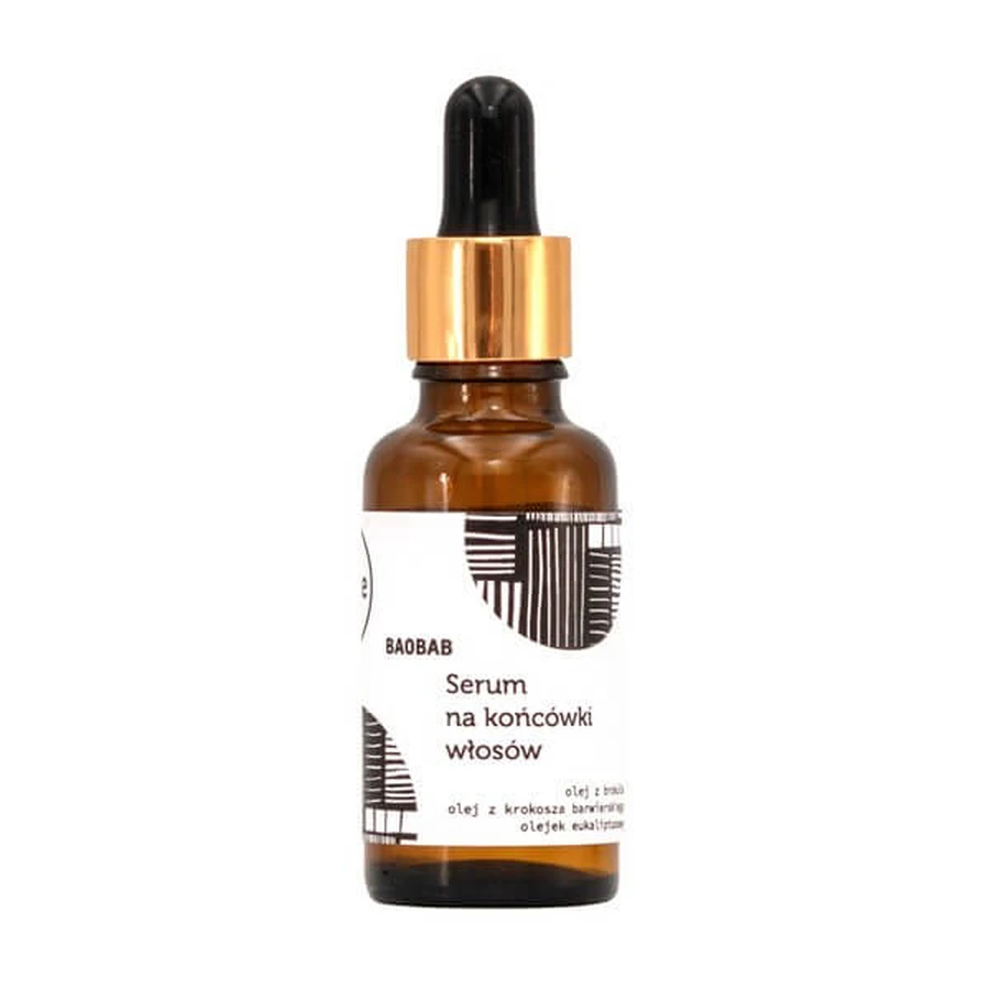 LaLe Baobab, hair tip serum, 30 ml