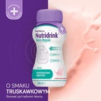 Set de 3 x Nutridrink Skin Repair, sabor fresa, líquido, 4 x 200 ml + INTENO Soft Care, toallitas para el cuidado de la piel, 10 uds.