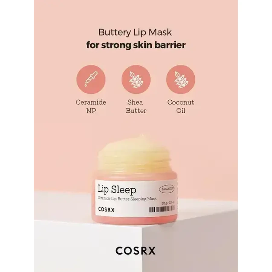Cosrx Balancium Ceramide Lip Butter Sleeping Mask, 20 g.
