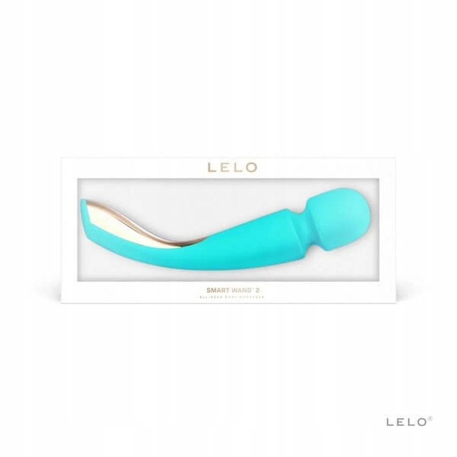 LELO Smart Wand 2 Large, Vibrator, marine, 1 Stk.