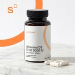 Sundose Vitamin D3 Vege 2000 IU, hard capsules, 120 pcs.