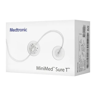 MiniMed Sure T, equipo de infusión, 10 mm/ 80 cm, 10 uds.