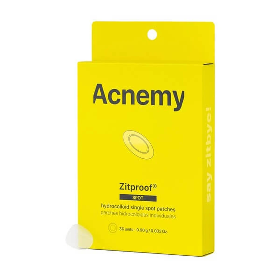 Acnemy Zitproof Spot, hydrocolloïde pleisters voor eczeem, 36 stuks.