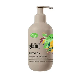 Natur Glam!, champú para el cabello, Abedul, 300 ml