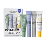 Madara Botanic Activist set, anti-wrinkle serum, 15 ml + natural serum, 15 ml + peeling mask, 17 ml + vitamin C cream, 15 ml