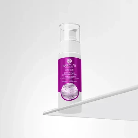 BasicLab Esteticus, sérum facial con péptidos para la Tensión y Reafirmación nocturna, 15 ml