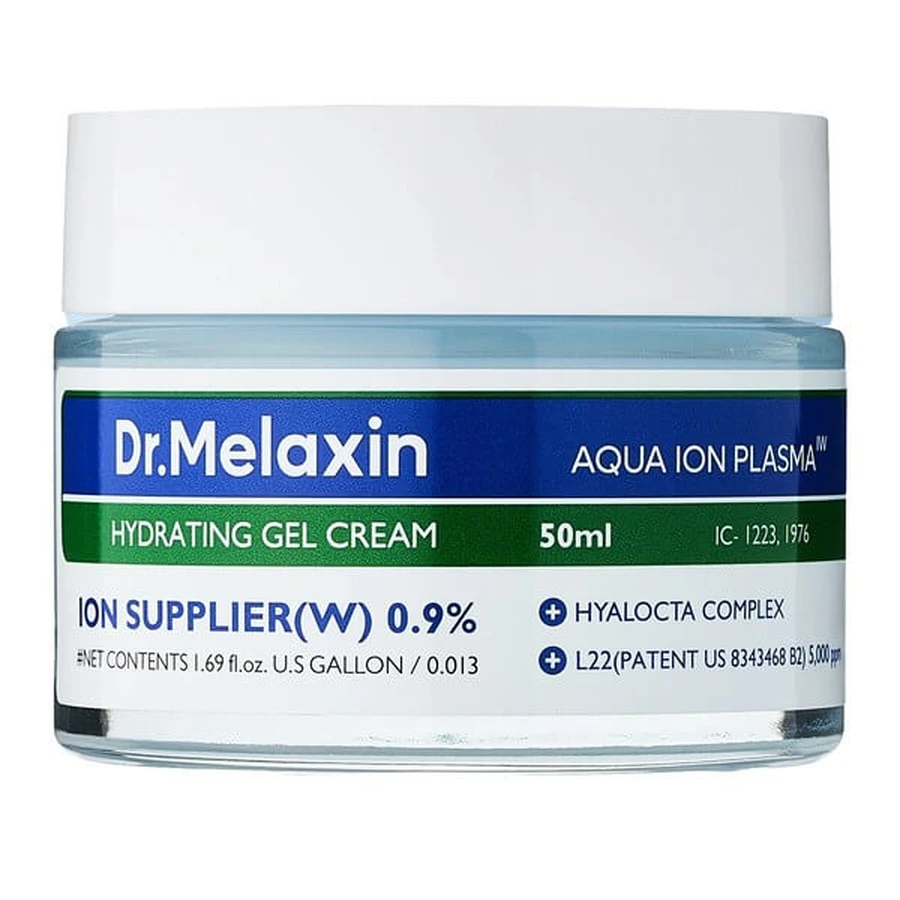 Melaxin Aqua Ion Plasma Water Hydrating Gel Cream, gel-crème hydratant, 50 ml