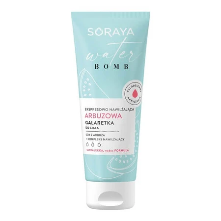 Soraya Water Bomb, hydraterende watermeloen body jelly, 200 ml