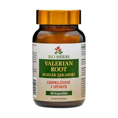 My Herbs Valerian Root Valerian Capsules, capsules, 80 pcs.