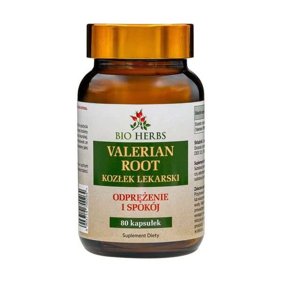 My Herbs Valerian Root Valerian Capsules, capsules, 80 pcs.