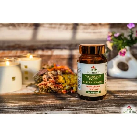 My Herbs Valerian Root Valerian Capsules, capsules, 80 pcs.