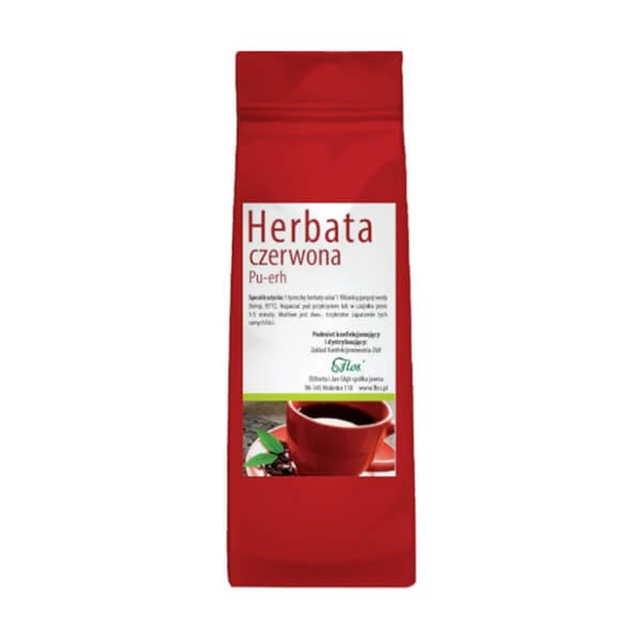 Flos, pu-erh rode thee, 100 g
