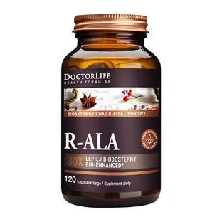 DoctorLife R-ALA, capsules, 120 pcs.