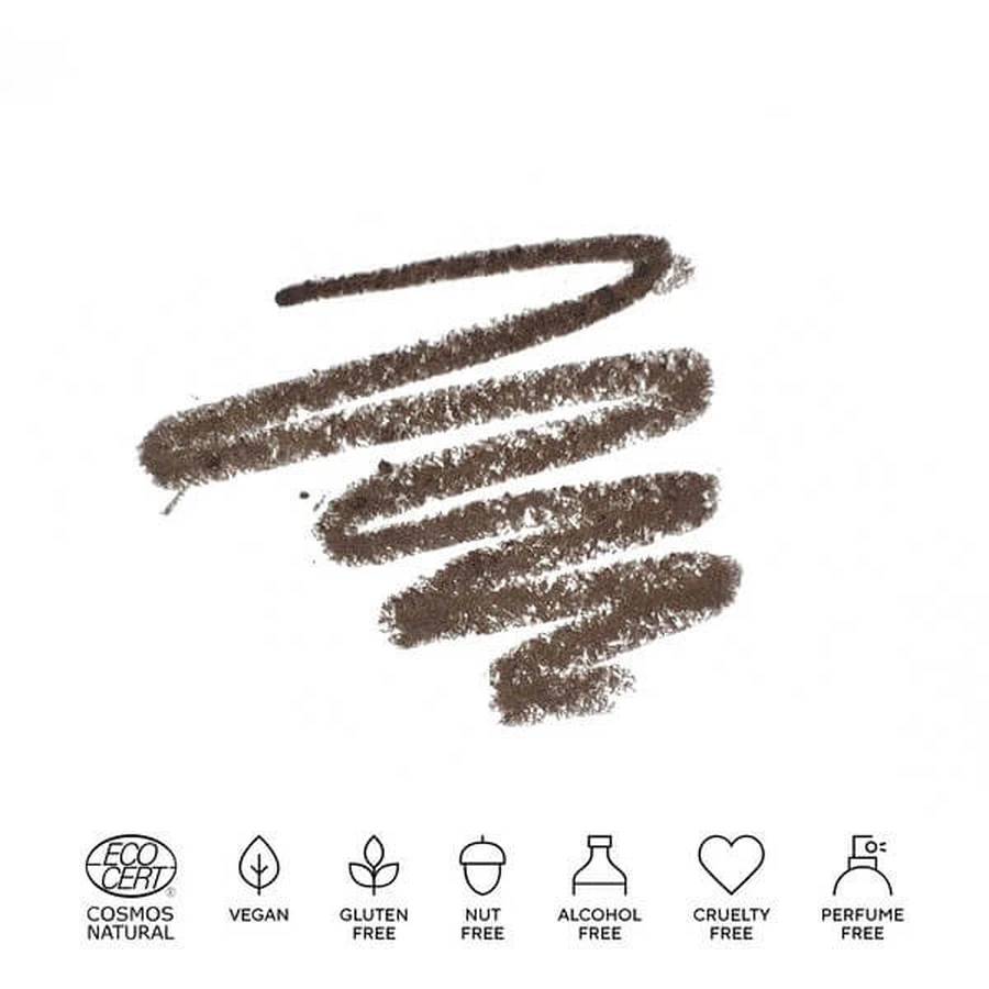 Madara The Brow Pencil, wenkbrauwpotlood, donkerbruin, 1 g