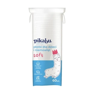Pikabu Baby Care, coussinets doux pour bébés et jeunes enfants, 60 pcs.