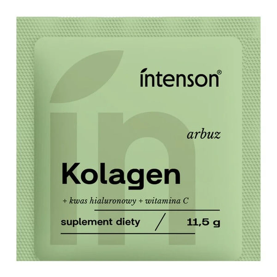 Intenson Collagen + Hyaluronsäure + Vitamin C, Pulver, Wassermelonengeschmack, 11,5 g