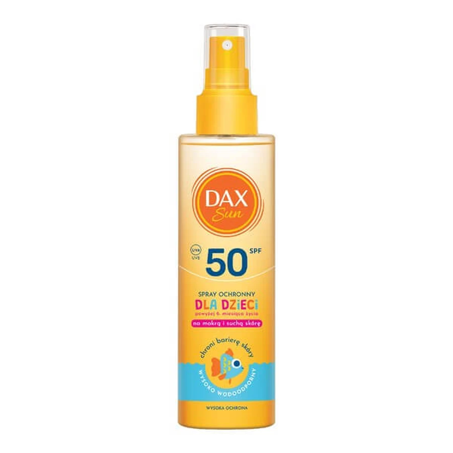 Dax Sun, spray protector para niños, FPS 50, 150 ml