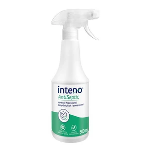 Inteno AntiSeptic, spray pour la désinfection des mains et des surfaces, 500 ml