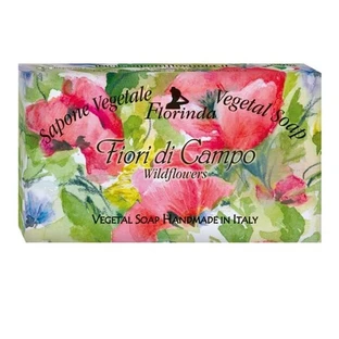 Florinda, natural vegetable soap, field flowers, 100 g