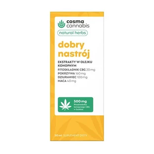 Cosma Cannabis Naturkräuter Gute Laune, Tropfen, 30 ml