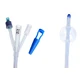 Outline, urological Foley&amp;#039;a catheter, three-way with plastic valve and contrast marker, CH 22/30 ml, 1 pc.