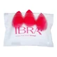 Ibra Makeup Blender Sponge, esponjas de maquillaje, rojo, 3 uds.