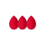 Ibra Makeup Blender Sponge, esponjas de maquillaje, rojo, 3 uds.