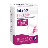 Inteno Slim Lady, inserti urologici anatomici, Mini, 20 pezzi.