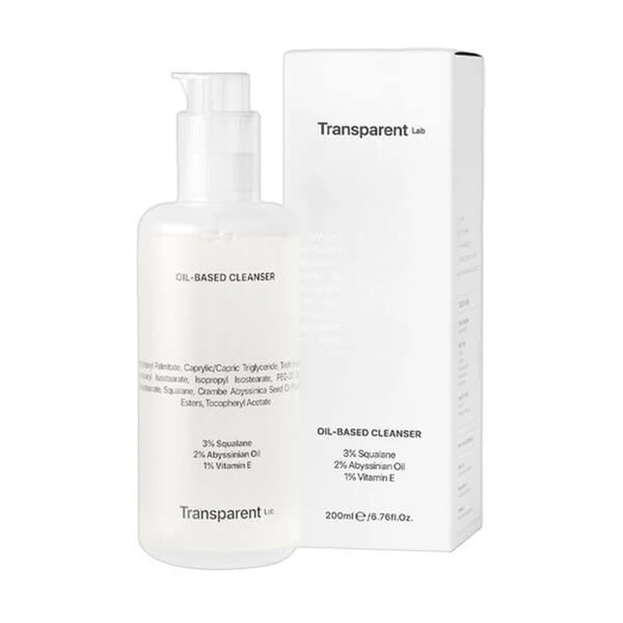Transparent Lab Oil Based Cleanser, Öl zum Abschminken und Reinigen des Gesichts, 100 ml