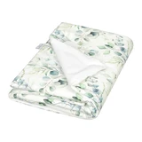 Babymatex Velvet, cotton satin blanket, 75 cm x 100 cm, leaf, 1 pc.