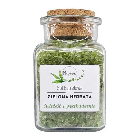 Mayram, sel de bain, Thé vert, 170 g