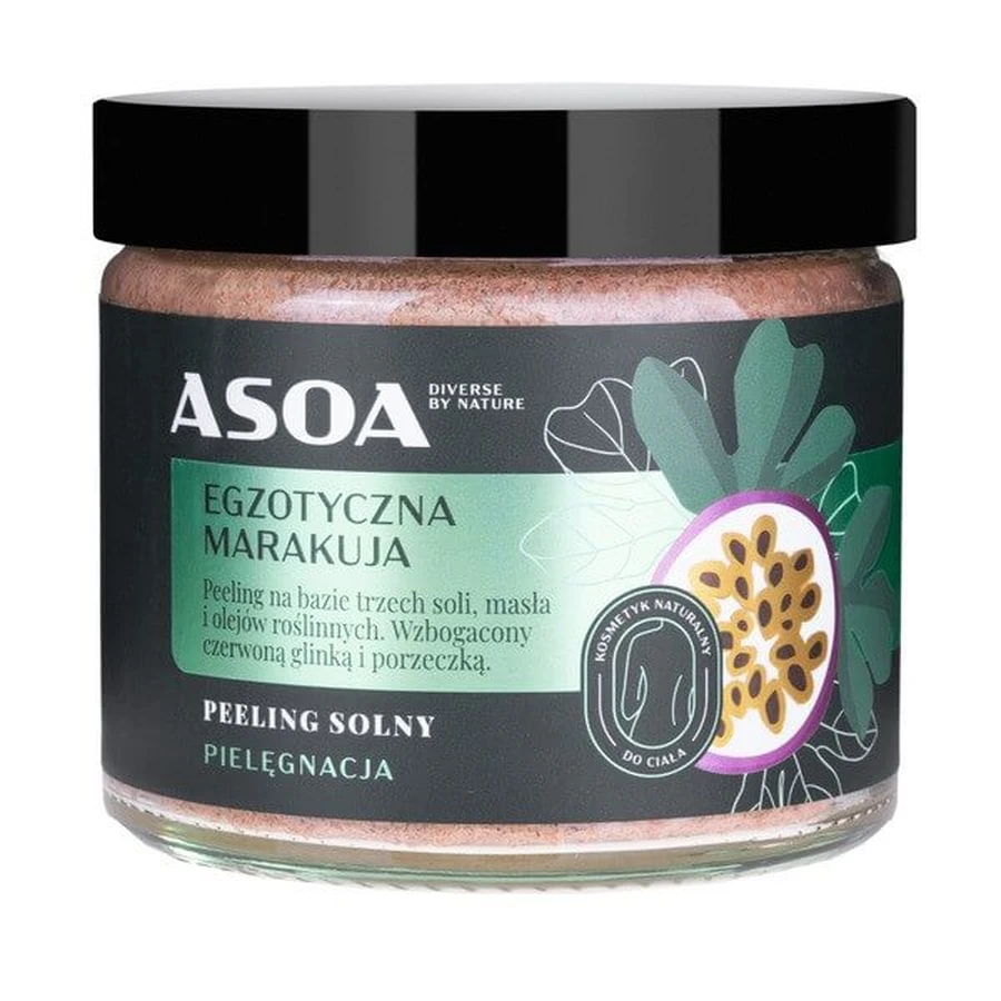Asoa, Sinaasappel en Macadamia suikerscrub, 250 ml
