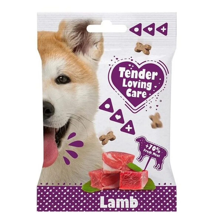 Tender Loving Care Cordero, golosinas blandas para perros con cordero, 100 g