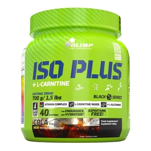 Olimp Iso Plus, powder, cola flavor, 700 g
