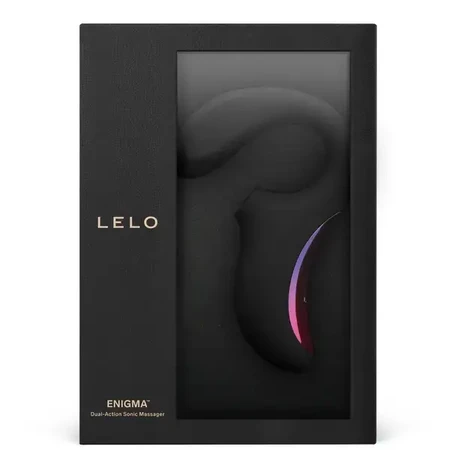 Lelo Enigma Black, dual action sonic vibrator, 1 pc.