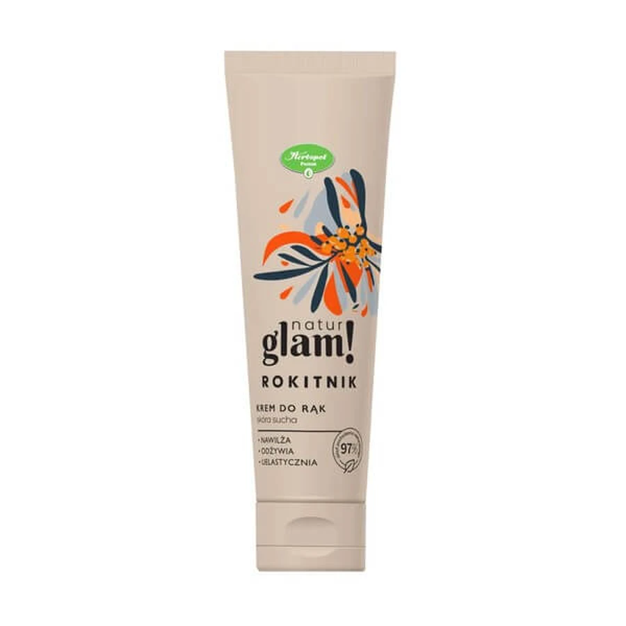 Natur Glam!, hand cream, sea buckthorn, 100 ml